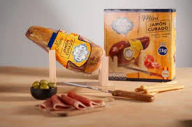 Kit Tradicional de Mini Jamón Curado Selección | Jamón de España con Jamonero y Cuchillo Profesional - Image 4